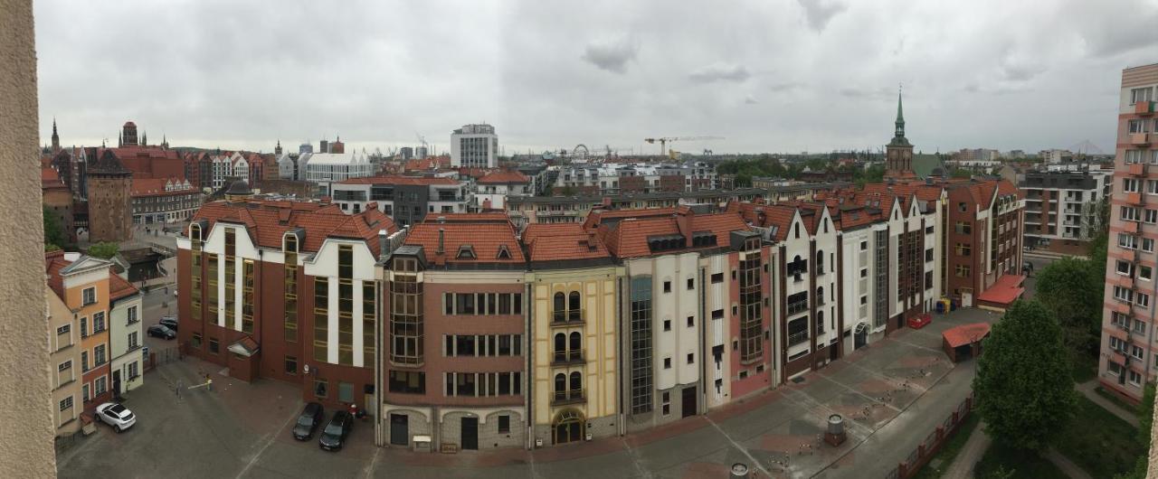 Garsoniera Appartement Gdańsk Buitenkant foto